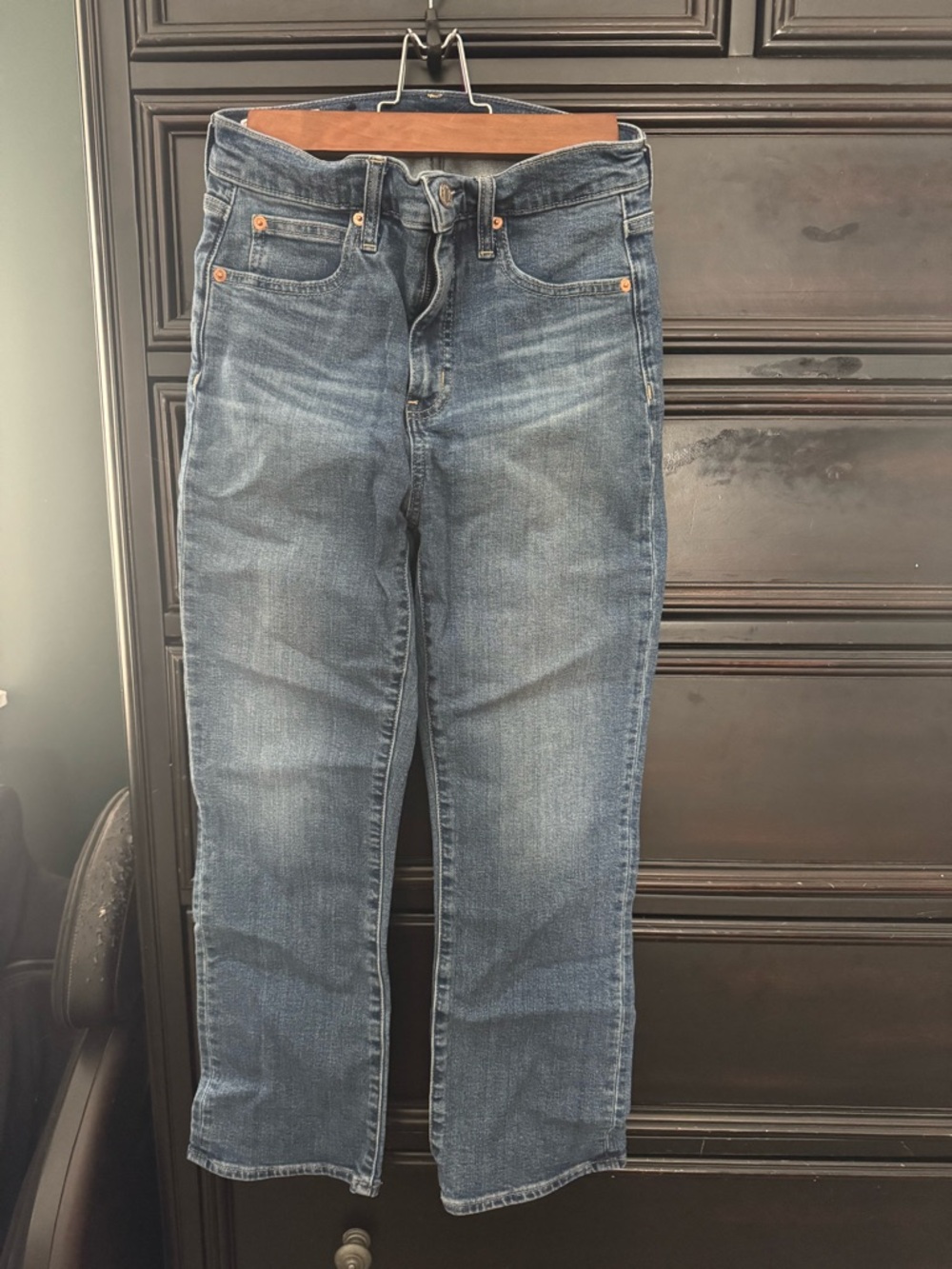 GAP Women's Kick Fit High Rise denim - Medium Blue